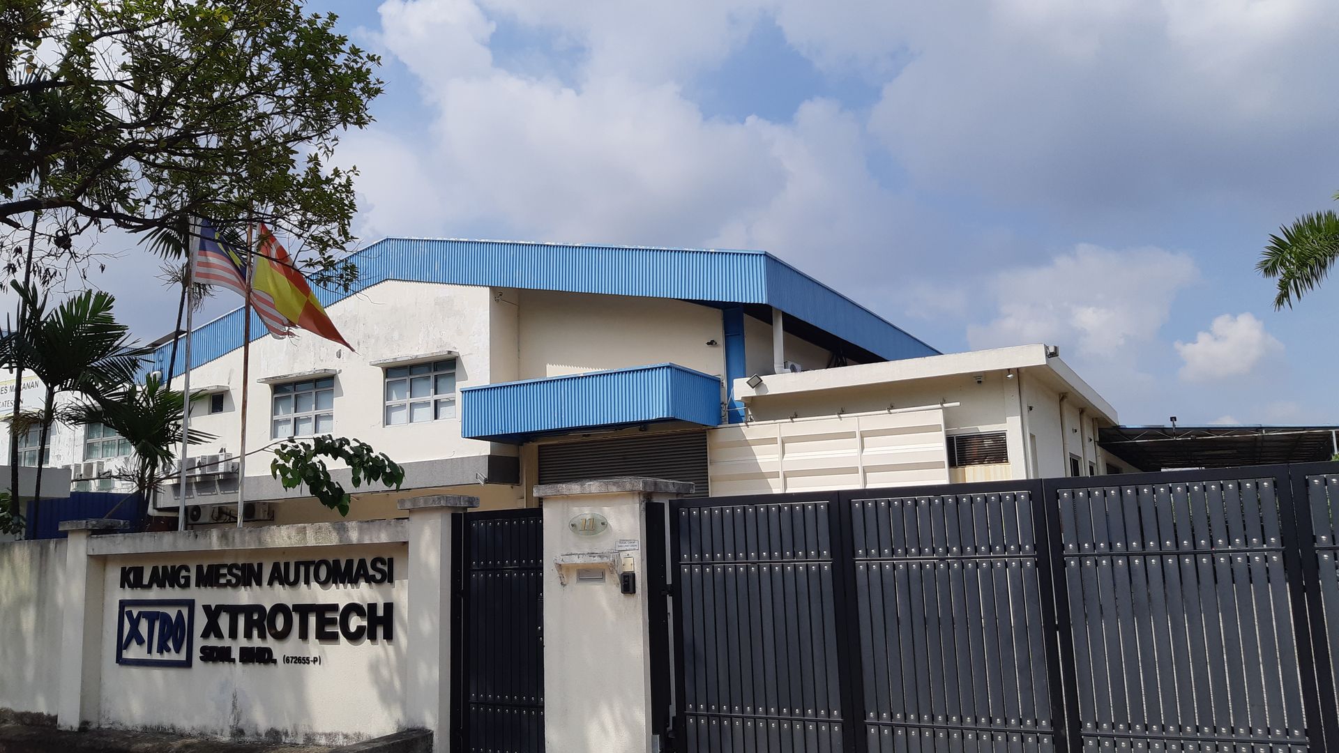 Xtrotech custom automation machinery factory in Shah Alam, Malaysia